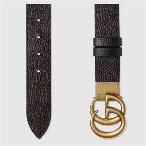 gucci reversible leather belt with double g buckle|gucci double g belt women's.